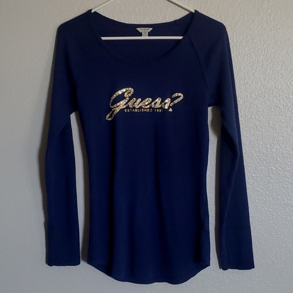 Guess Tops - 🐵GUESS: Comfy Long Sleeve